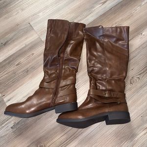 Style & Co Brown Riding Boots